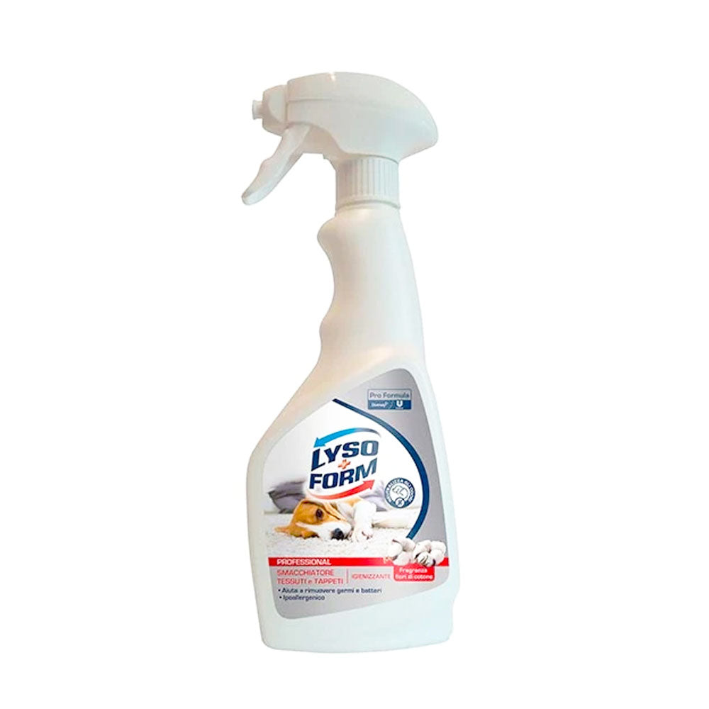 LYSOFORM - PROFESSIONAL - SMACCHIATORE TESSUTI E TAPPETI - 600ML