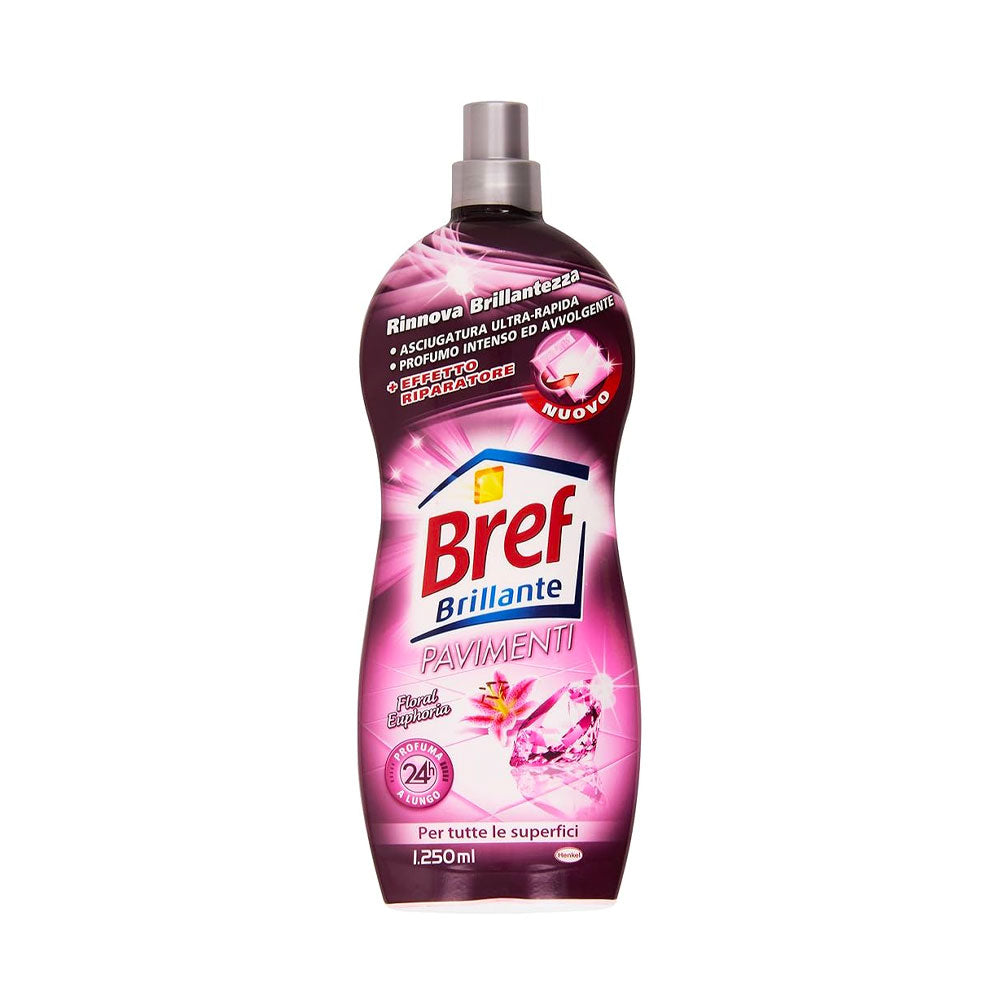 BREF BRILLANTE DETERGENTE LIQUIDO PAVIMENTI FLORAL EUPHORIA 1,25l