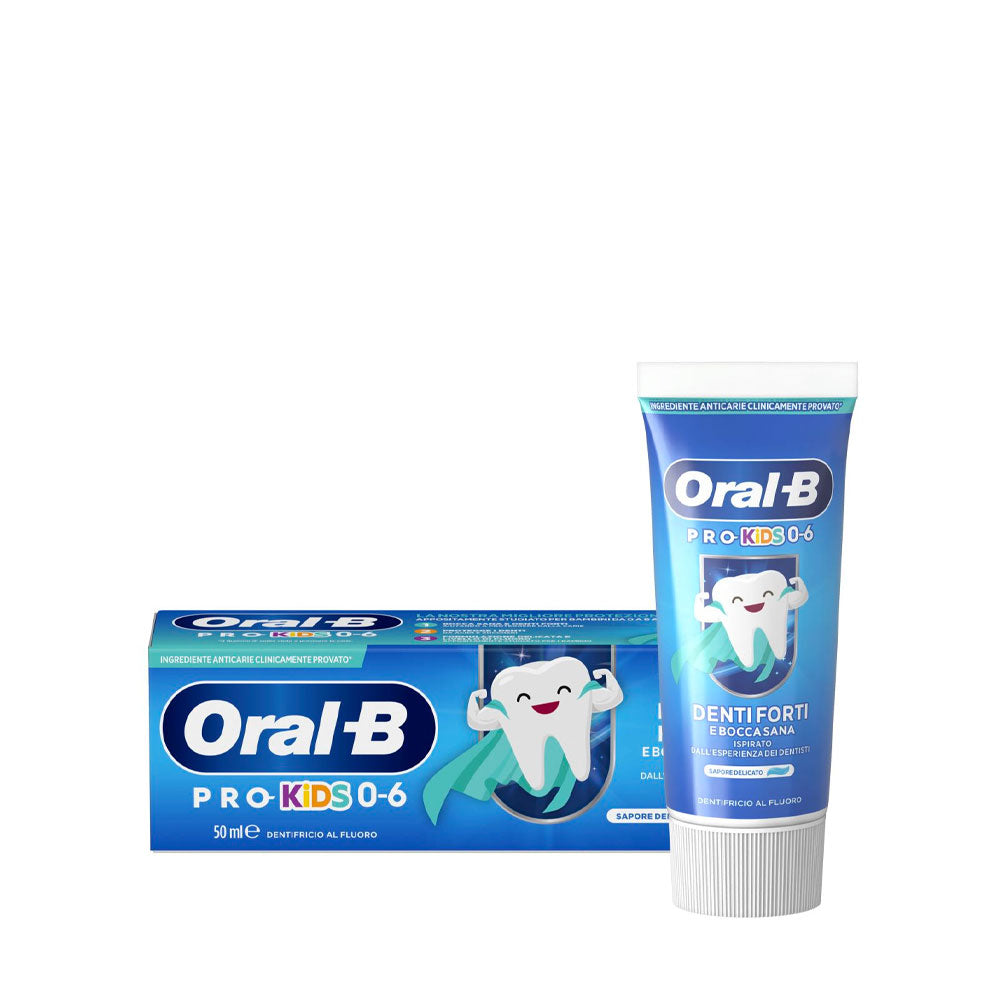 ORAL-B - PRO-KIDS DA 6 MESI A 6 ANNI DENTIFRICIO AL FLUORO - 50ML