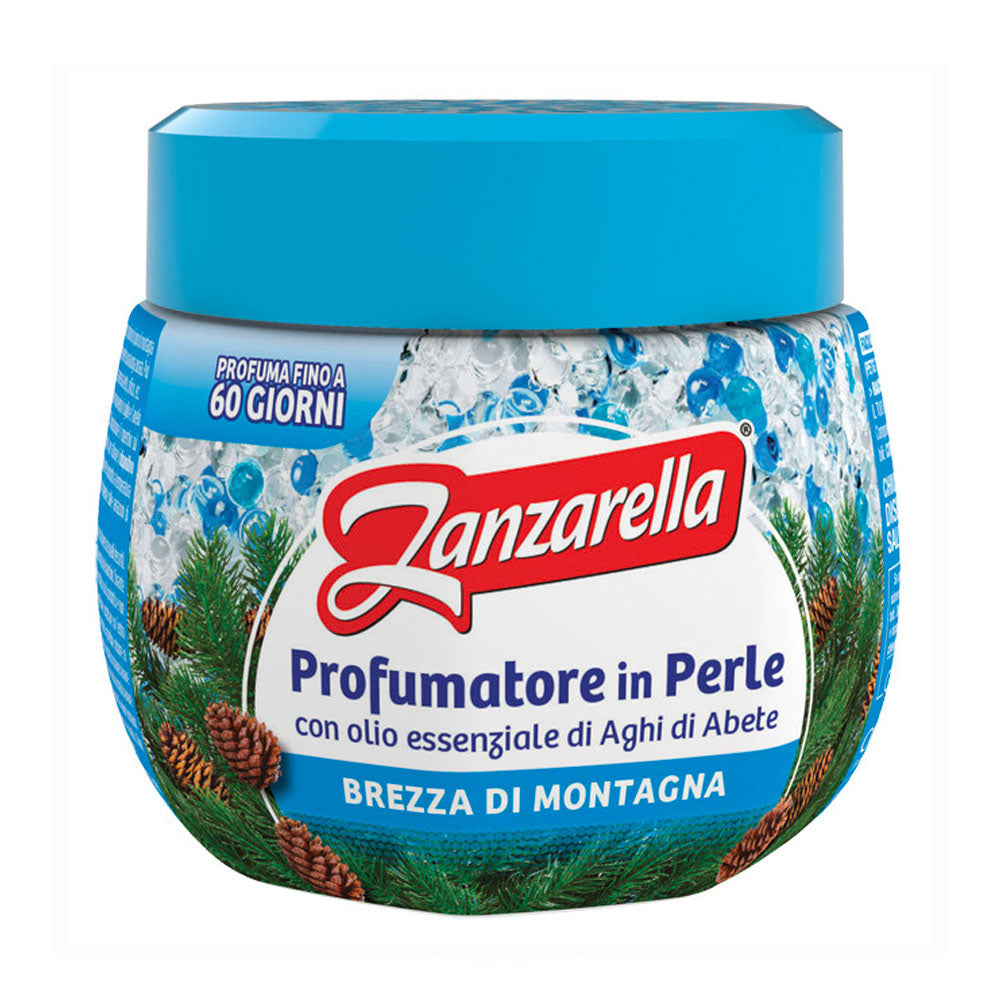 ZANZARELLA PROFUMATORE IN PERLE ANTIPARASSITARIO - BREZZA DI MONTAGNA - 170 GR