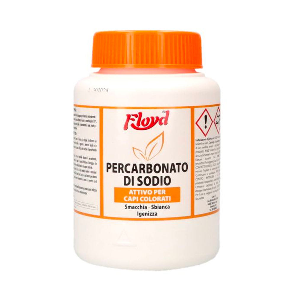 FLOYD - PERCARBONATO DI SODIO IN POLVERE ATTIVO PER CAPI COLORATI - 500G