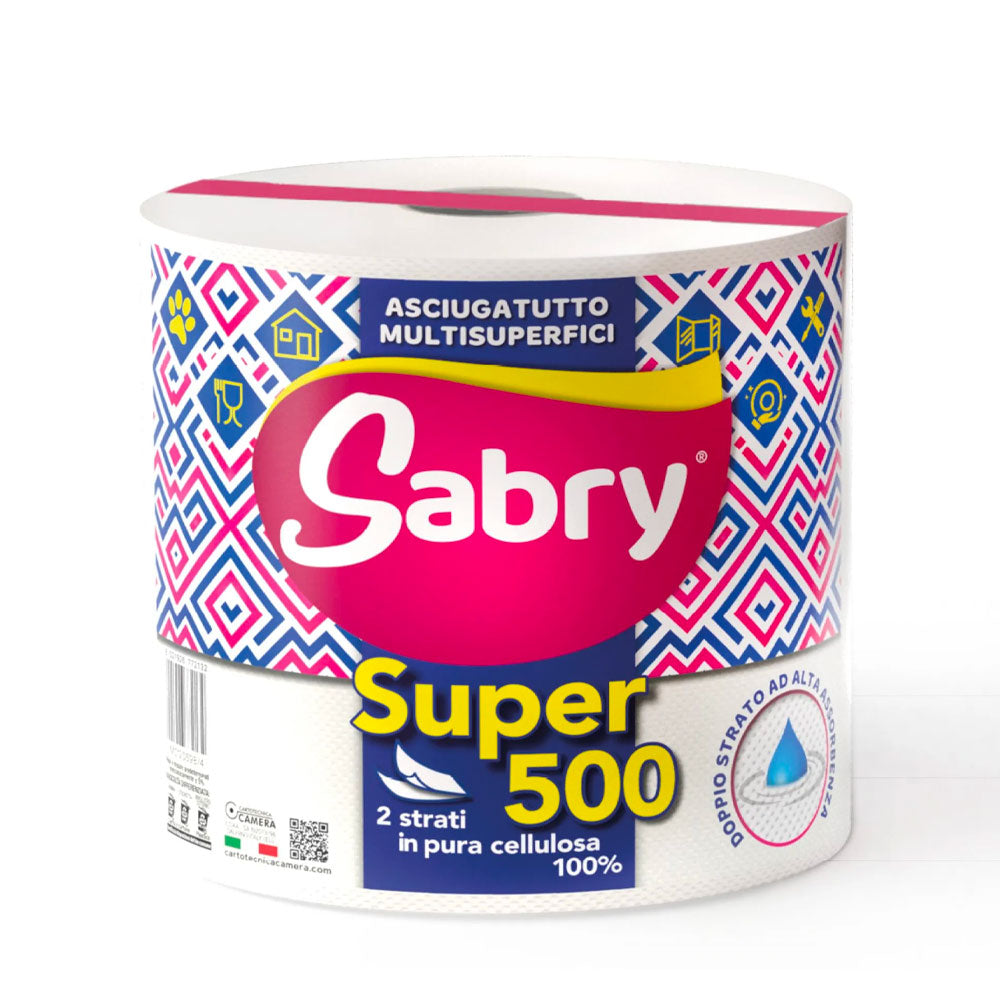SABRY - ASCIUGATUTTO MULTISUPERFICI SUPER - 500 STRAPPI