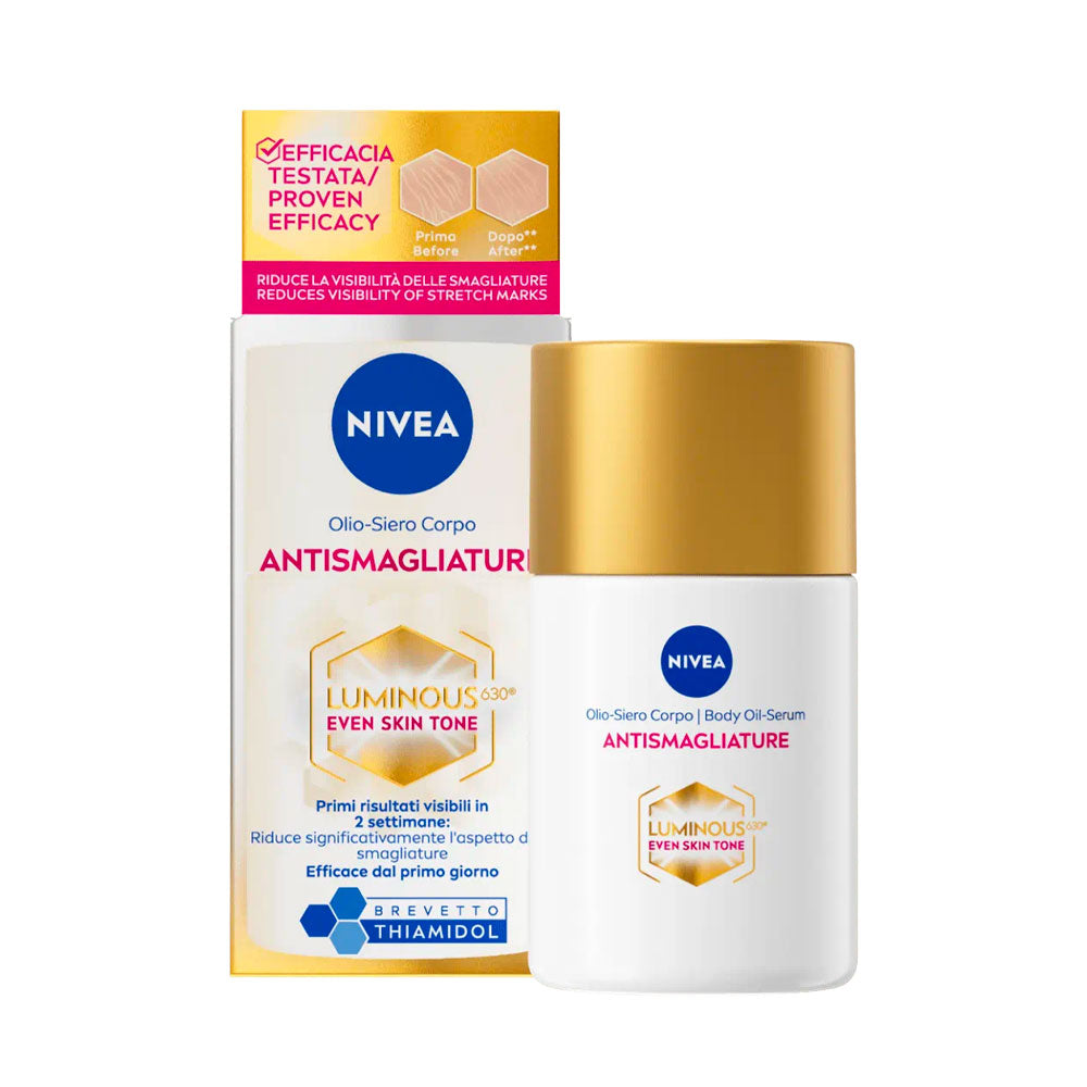NIVEA - LUMINOUS 630 OLIO-SIERO CORPO ANTISMAGLIATURE - 100ML