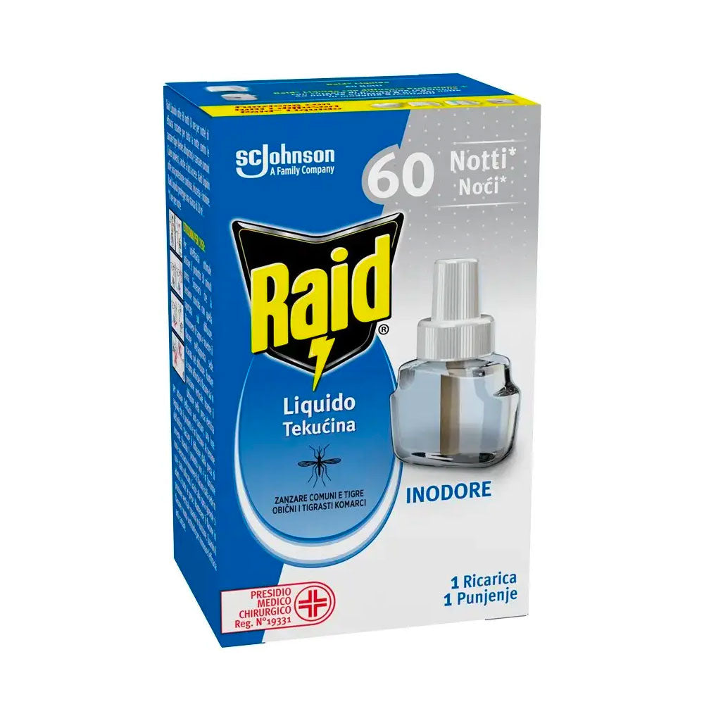 RAID - LIQUIDO RICARICA 60 NOTTI INODORE