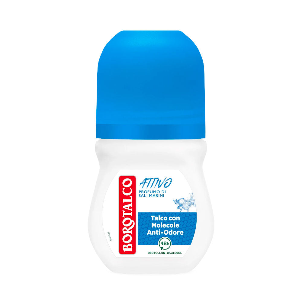 BOROTALCO - DEODORANTE ROLL ON 48H ATTIVO BLU 60ml