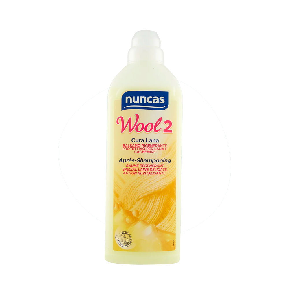 NUNCAS - WOOL 2 BALSAMO RIGENERANTE E PROTETTIVO PER LANA - 750ML