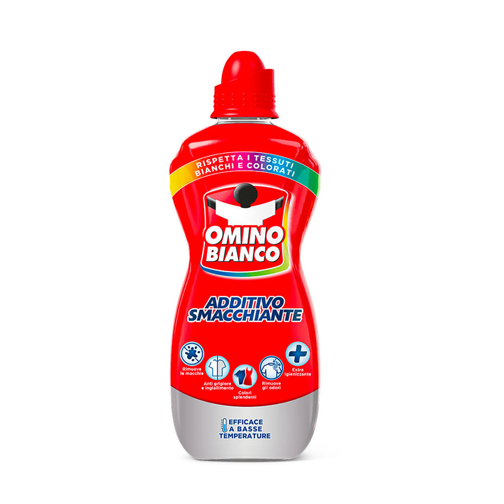 OMINO BIANCO - ADDITIVO SMACCHIANTE LIQUIDO 5 AZIONI - 1 LT