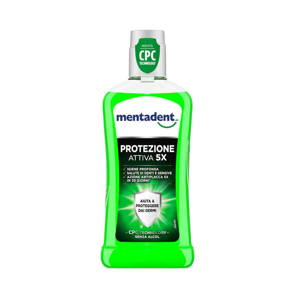 MENTADENT - COLLUTORIO PROTEZIONE ATTIVA 5X - 400ML