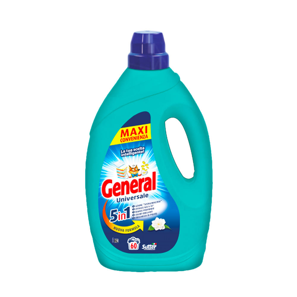GENERAL - DETERSIVO LAVATRICE 5IN1 UNIVERSALE - 60 LAVAGGI