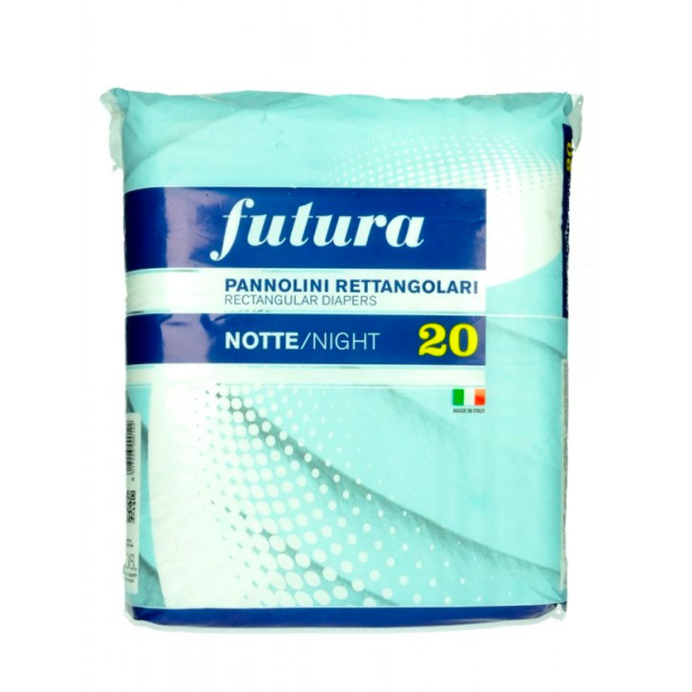 FUTURA - PANNOLINI NOTTE RETTANGOLARI - 20PZ