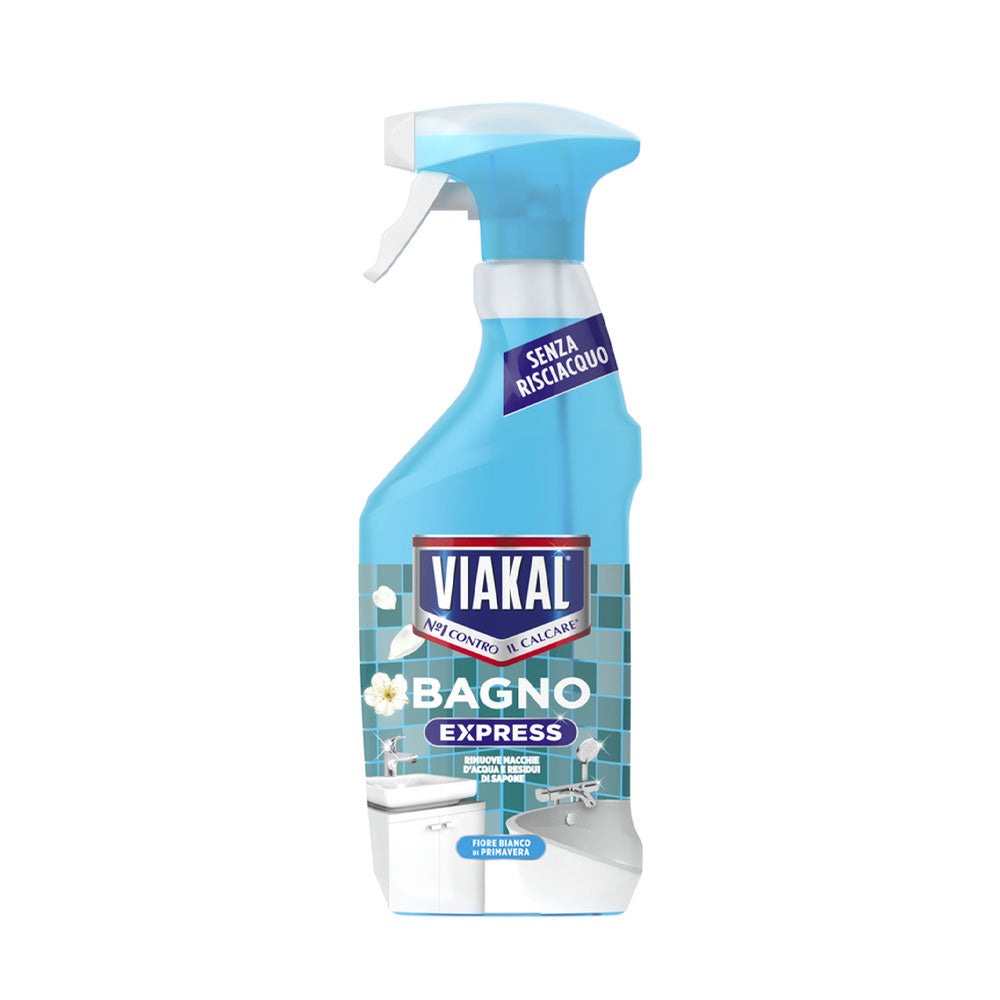 VIAKAL - BAGNO EXPRESS DETERGENTE SPRAY - FIORI DI PRIMAVERA - 470 ML
