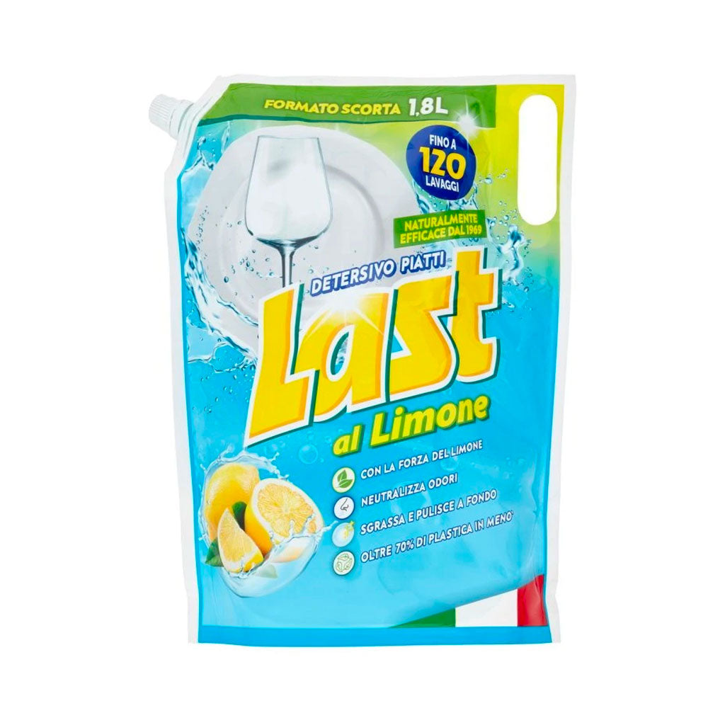 LAST - DETERSIVO PIATTI ECO-RICARICA LIMONE - 1,8 LITRI