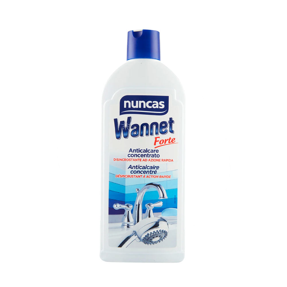 NUNCAS - WANNET FORTE - DETERGENTE BAGNO LIQUIDO ANTICALCARE - 500ML