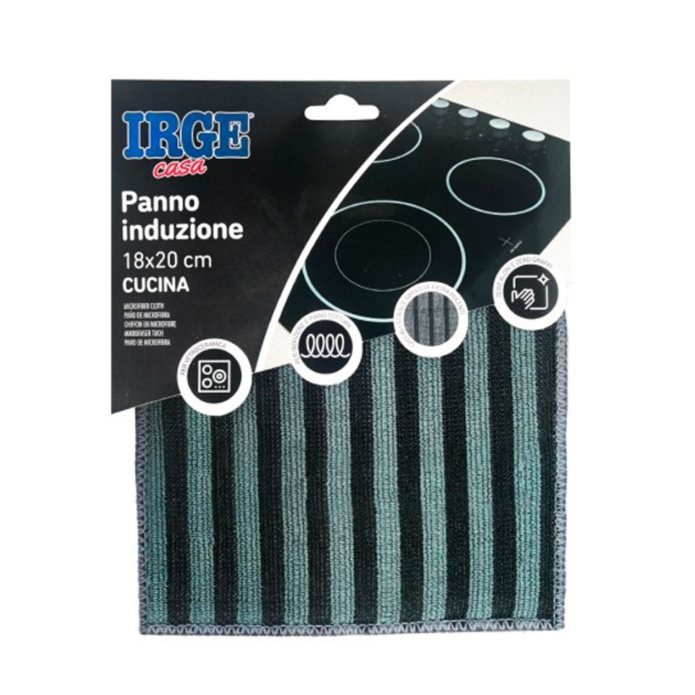 IRGE - PANNO INDUZIONE MICROFIBRA CUCINA - 18X20