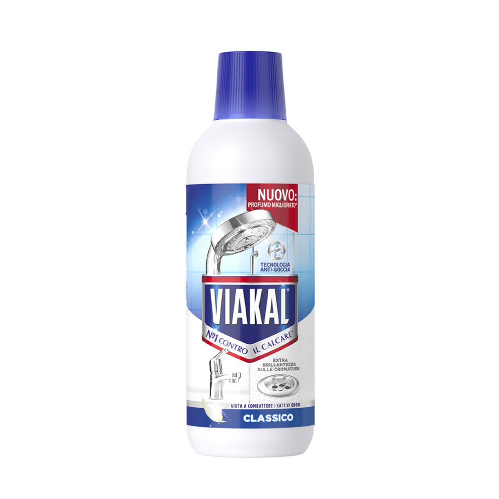 VIAKAL - DETERGENTE LIQUIDO ANTICALCARE - CLASSICO - 470ML