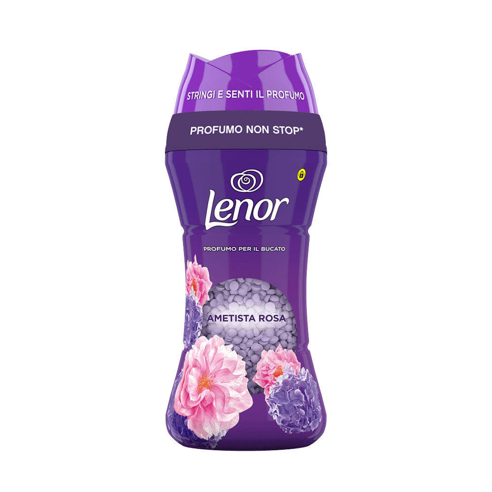 LENOR - PERLE PROFUMATE PER BUCATO AMETISTA ROSA - 210GR