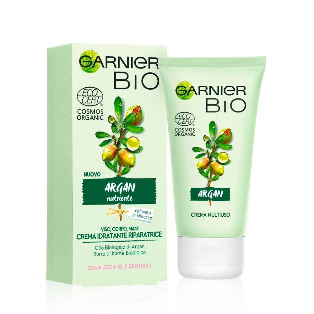 GARNIER - BIO CREMA IDRATANTE RIPARATRICE ARGAN NUTRIENTE - 50ML