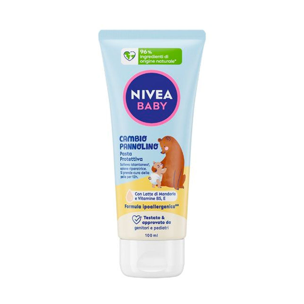 NIVEA - BABY CAMBIO PANNOLINO PASTA PROTETTIVA EMOLIENTE - 100ML