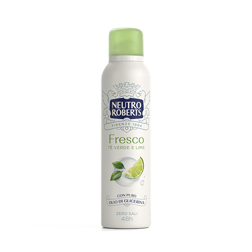 NEUTRO ROBERTS - DEODORANTE SPRAY FRESCO TE' VERE E LIME - 150ML