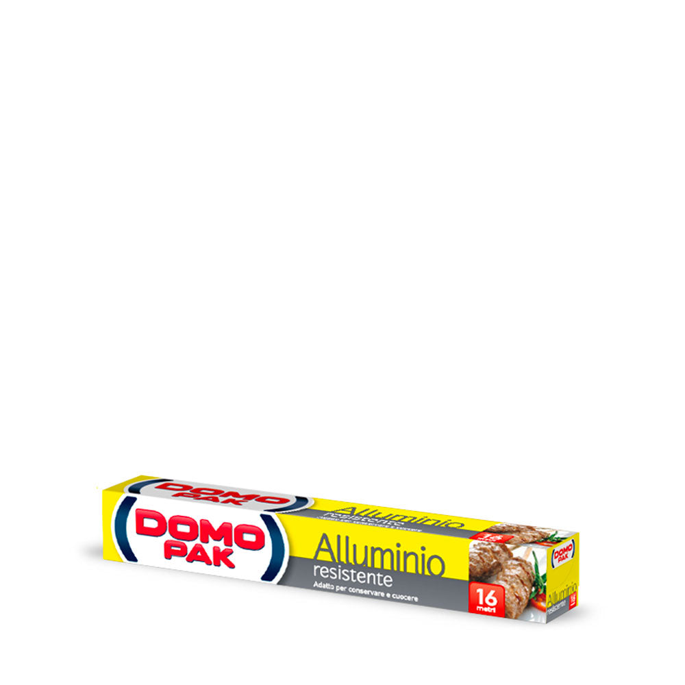 DOMOPACK - ALLUMINIO ALIMENTARE ROTOLO RESISTENTE 16m