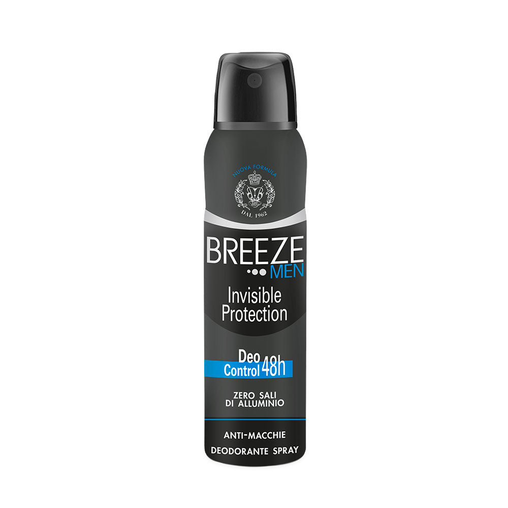 BREEZE - MEN DEODORANTE SPRAY 48H INVISIBLE PROTECTION 150ml