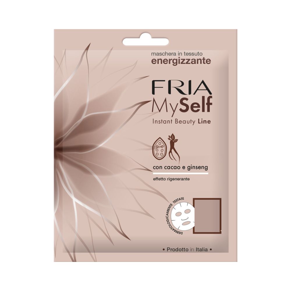 FRIA MY SELF MASCHERA MONOFASE ENERGIZZANTE CACAO E GINSENG