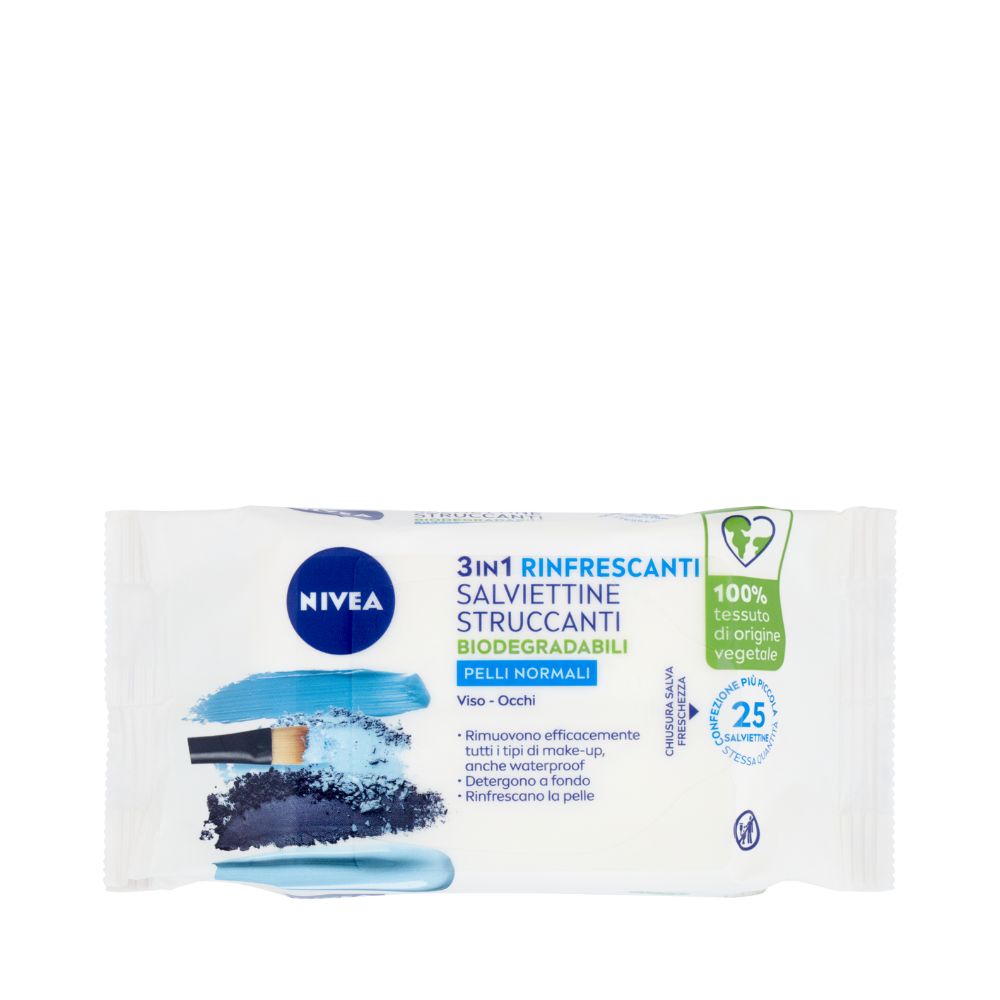 NIVEA - SALVIETTINE STRUCCANTI PELLI NORMALI E MISTE