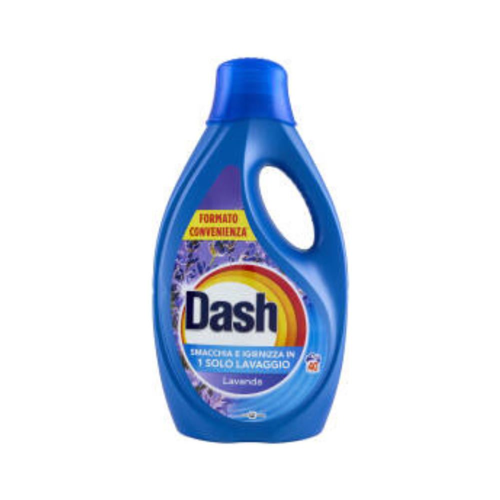 DASH - DETERSIVO LAVATRICE LIQUIDO LAVANDA 40 LAVAGGI