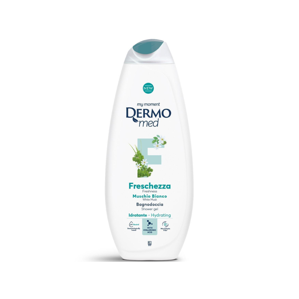 DERMOMED - BAGNODOCCIA FRESCHEZZA MUSCHIO BIANCO 450ML