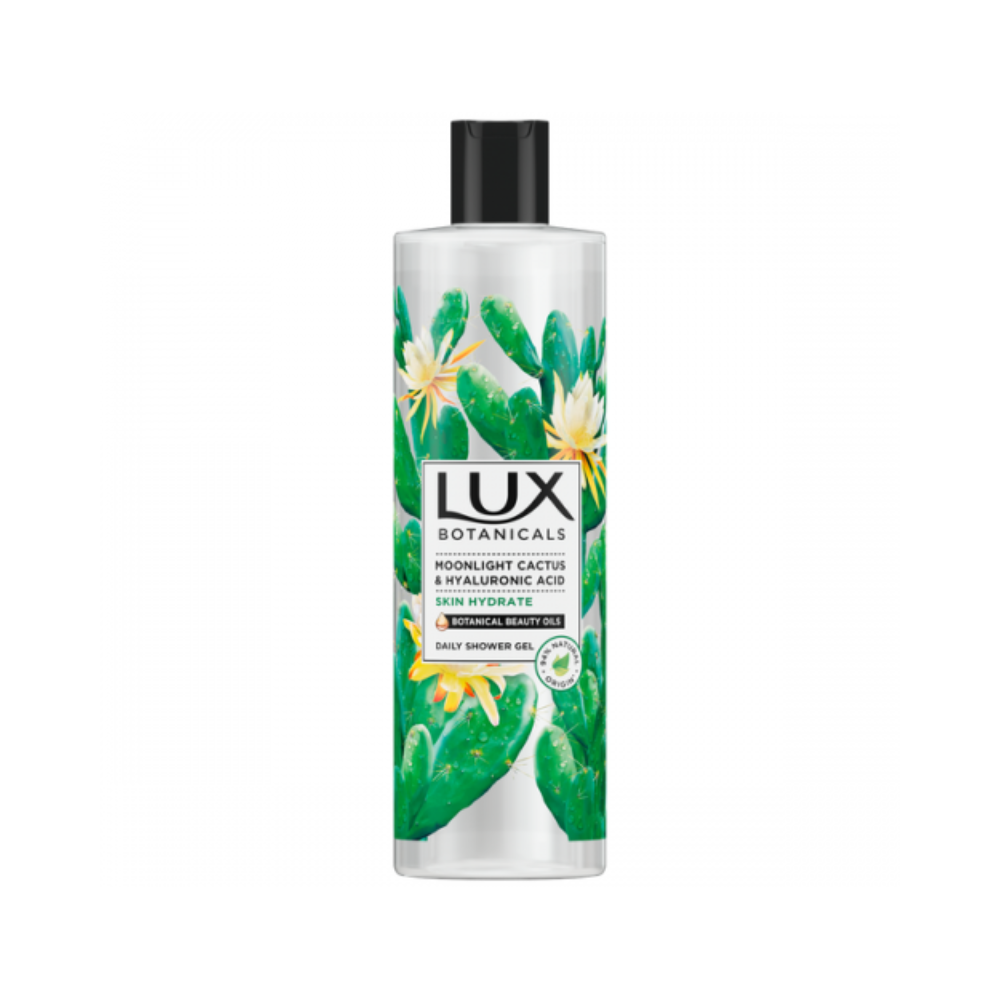 LUX BOTANICALS - DOCCIA GEL MOONLIGHT CACTUS & HYALURONIC ACID 490 ML