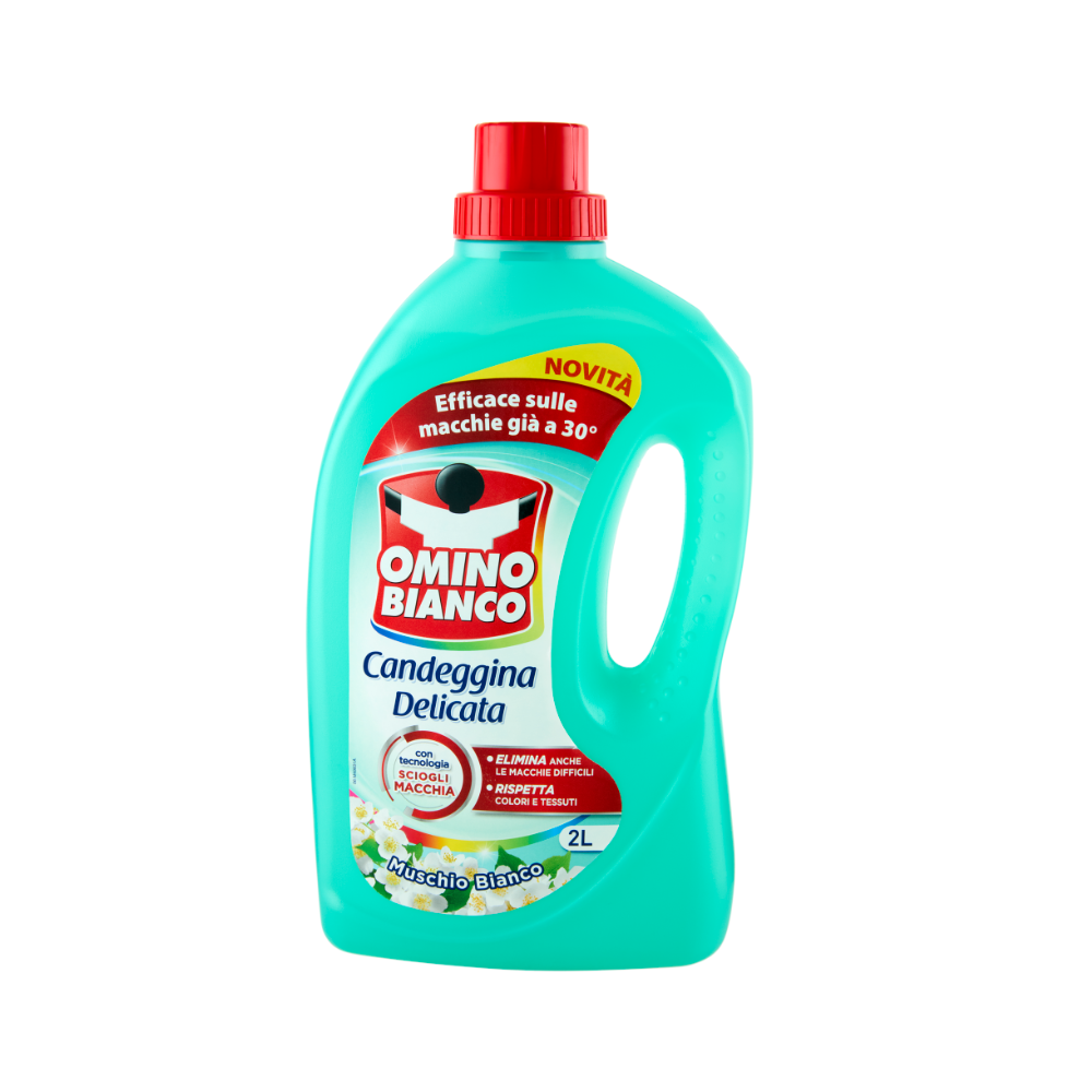 OMINO BIANCO - CANDEGGINA DELICATA PER BUCATO MUSCHIO BIANCO - 2L