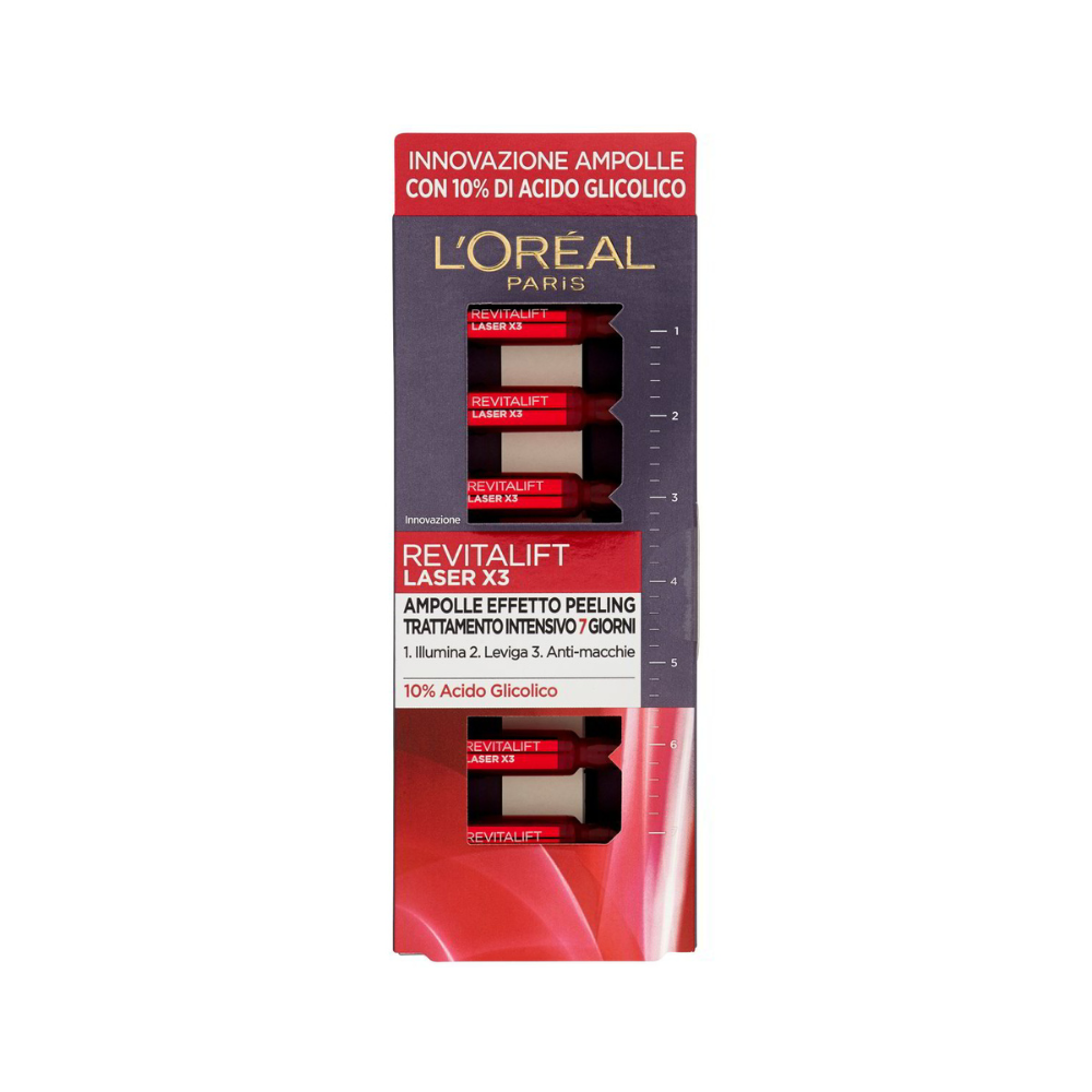 L’ORÉAL PARIS REVITALIFT AMPOLLE EFFETTO PEELING TRATTAMENTO INTENSIVO 7 GIORNI