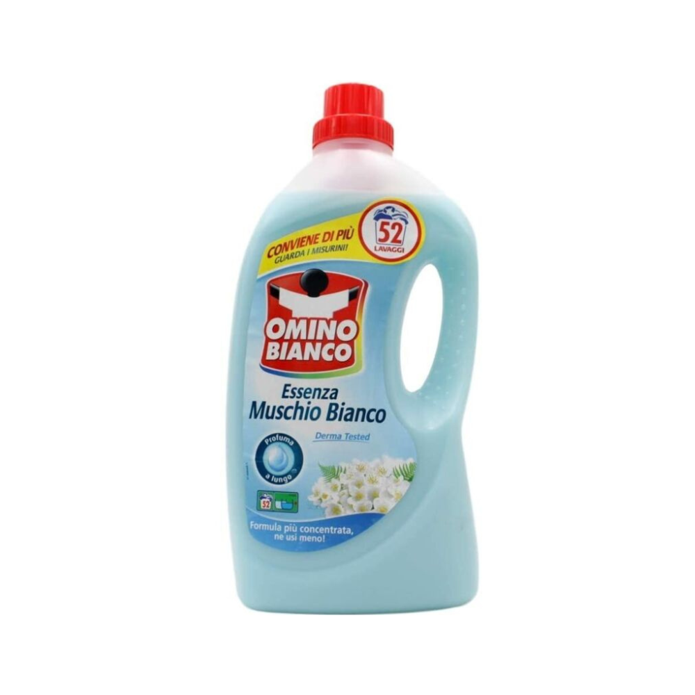 OMINO BIANCO - DETERSIVO LIQUIDO LAVATRICE MUSCHIO BIANCO - 56 LAVAGGI