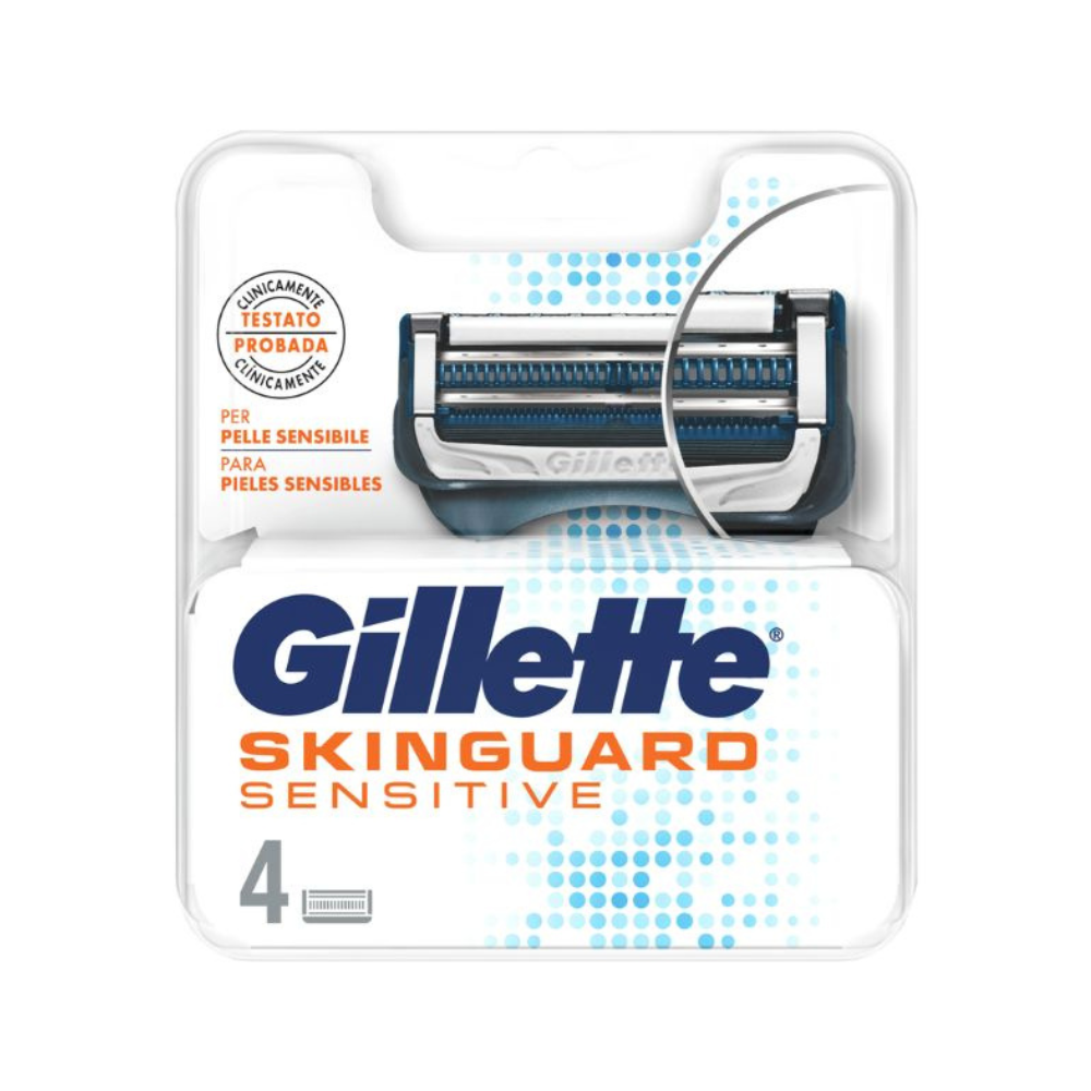GILLETTE - SKINGUARD SENSITIVE RICAMBI 4PZ