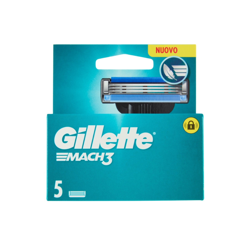 GILLETTE - MACH3 RICAMBI 5PZ