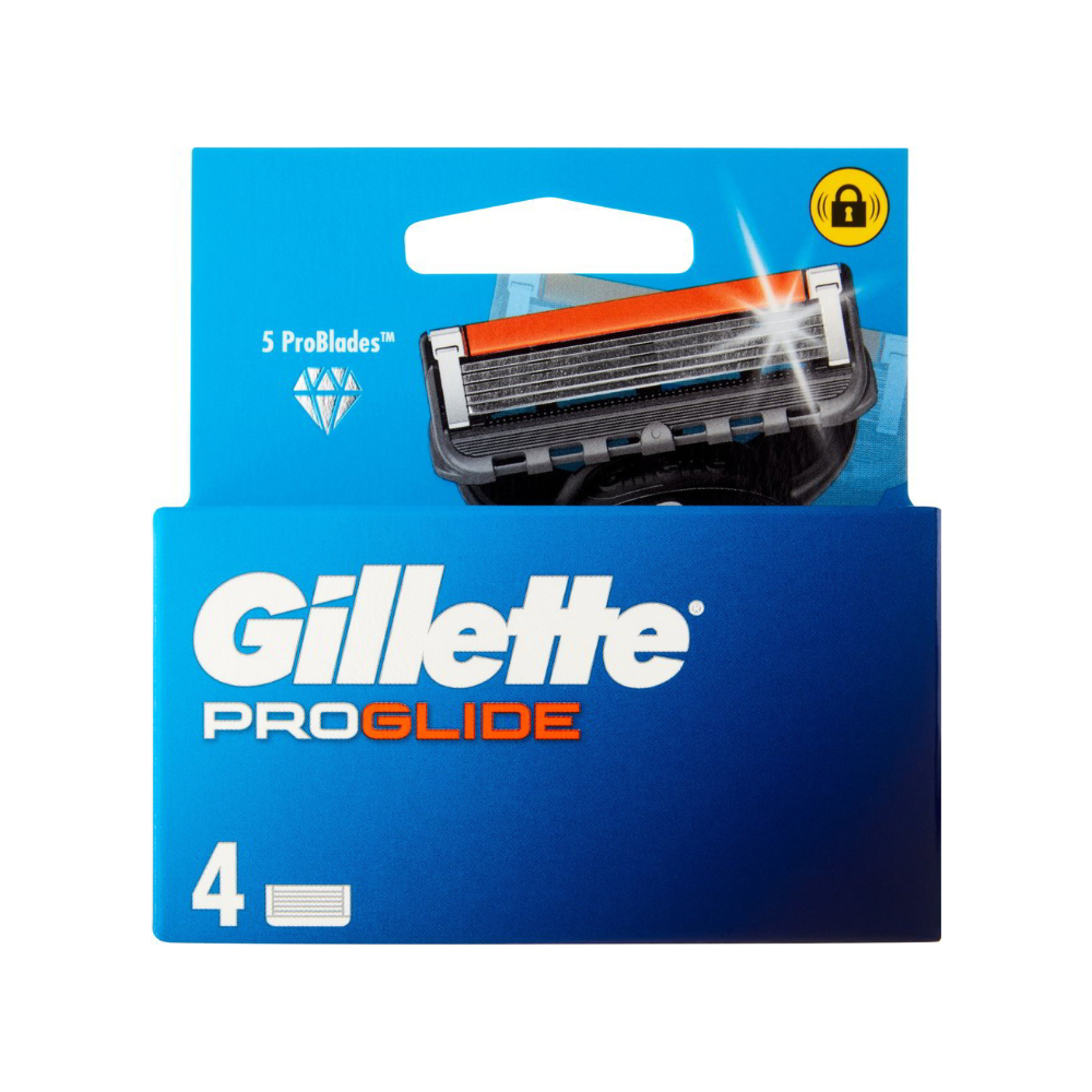 GILLETTE - PROGLIDE RICAMBI 4PZ