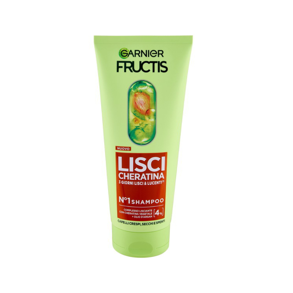 GARNIER FRUCTIS LISCI CHERATINA N°1 SHAMPOO CAPELLI 200 ML