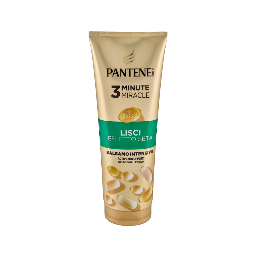 PANTENE BALSAMO INTENSIVO MIRACLE 3 MINUTI LISCI EFFETTO SETA TUBO 220 ML