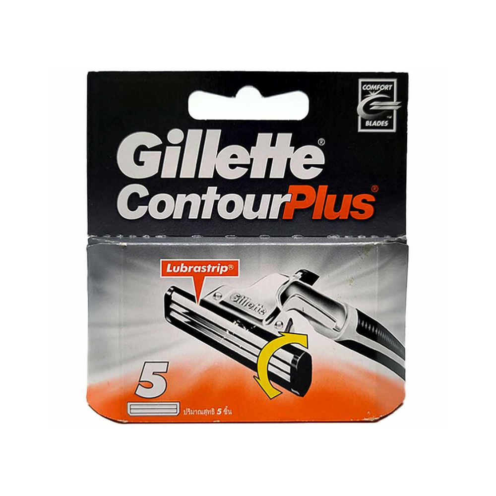GILLETTE CONTOUR RICAMBI 5PZ