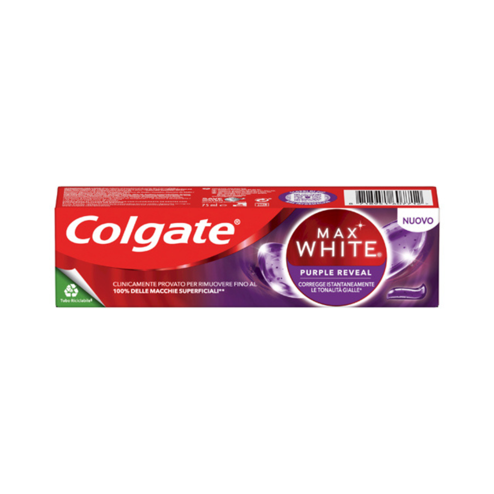 COLGATE DENTIFRICIO MAX WHITE PURPLE REVEAL - 75 ML