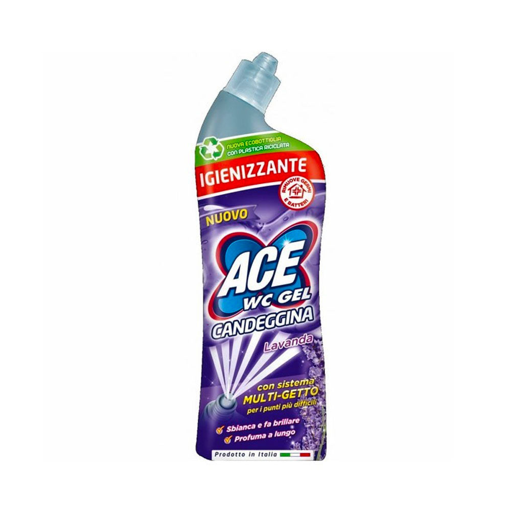 ACE WC GEL DETERSIVO BAGNO CANDEGGINA IGIENIZZANTE LAVANDA 700ml