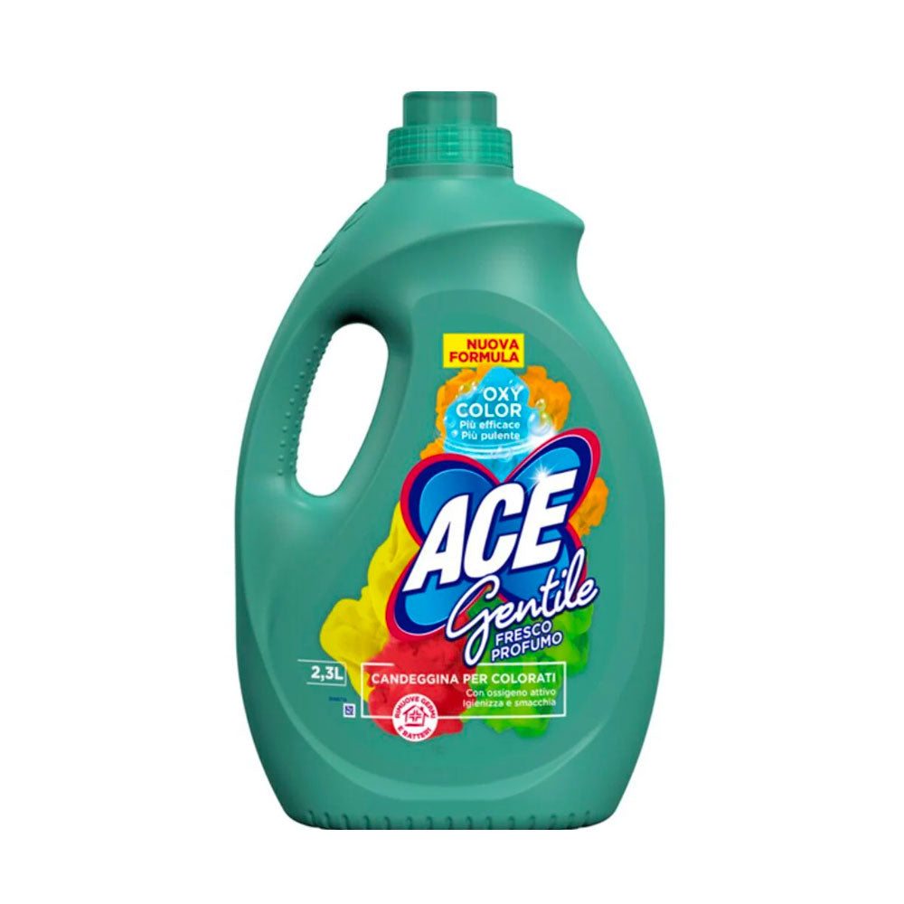 ACE GENTILE CANDEGGINA PER COLORATI LIQUIDO IGIENIZZANTE COLORATI FRESCO PROFUMO 2,3l