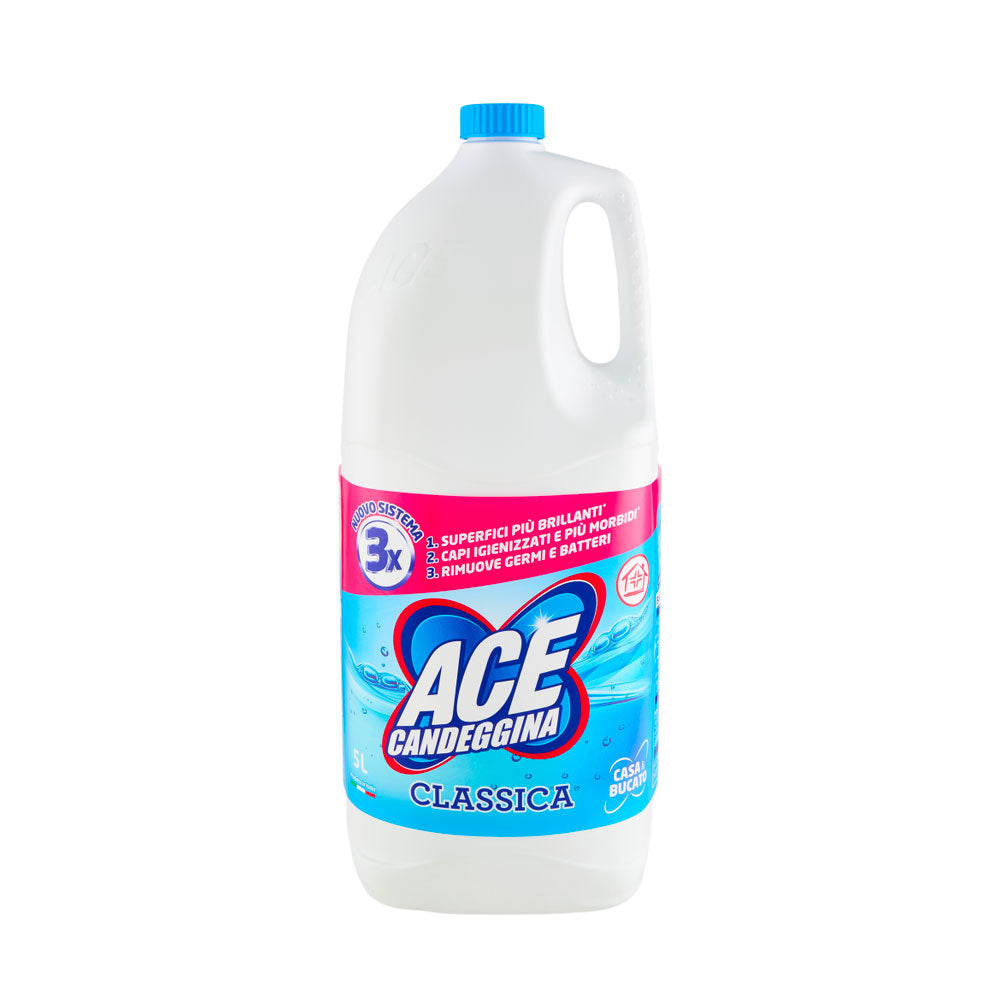 ACE CANDEGGINA CLASSICA DETERGENTE LIQUIDO IGIENIZZANTE MULTIUSO  5l