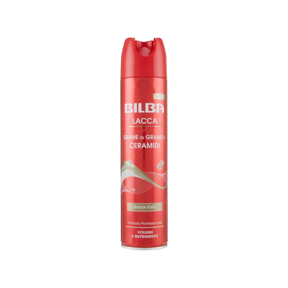 BILBA - LACCA PER CAPELLI GERME DI GRANO E CERAMIDI TENUTA FORTE 250ml