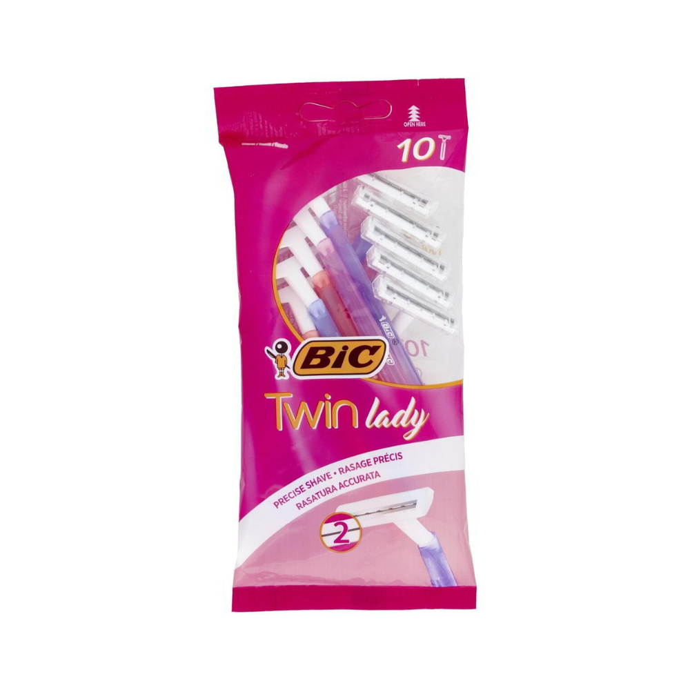 BIC TWIN LADY RASOI 2 LAME  10pz