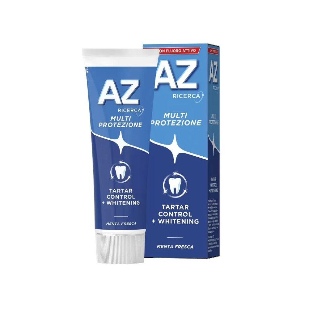 AZ MULTI PROTEZIONE DENTIFRICIO ADULTI  TARTAR CONTROL + WHITENING 75ml