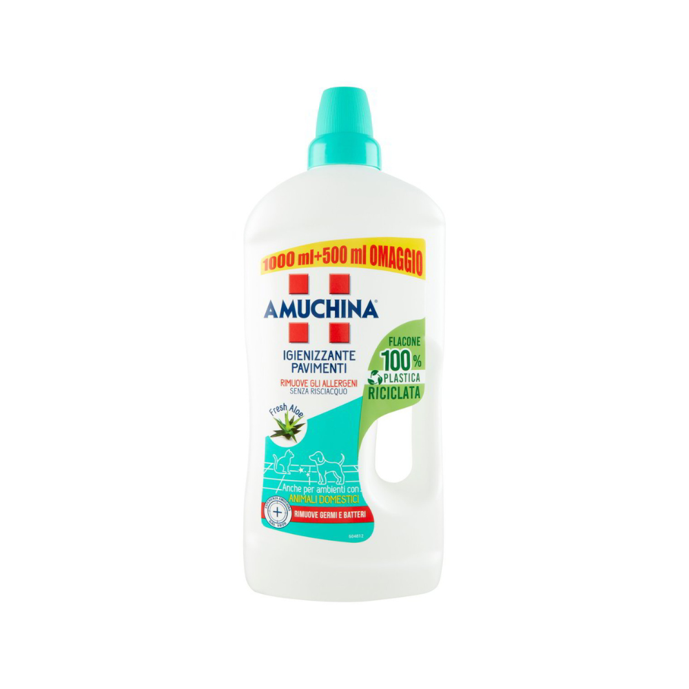 AMUCHINA - DETERGENTE PAVIMENTI LIQUIDO ALOE 1,5l