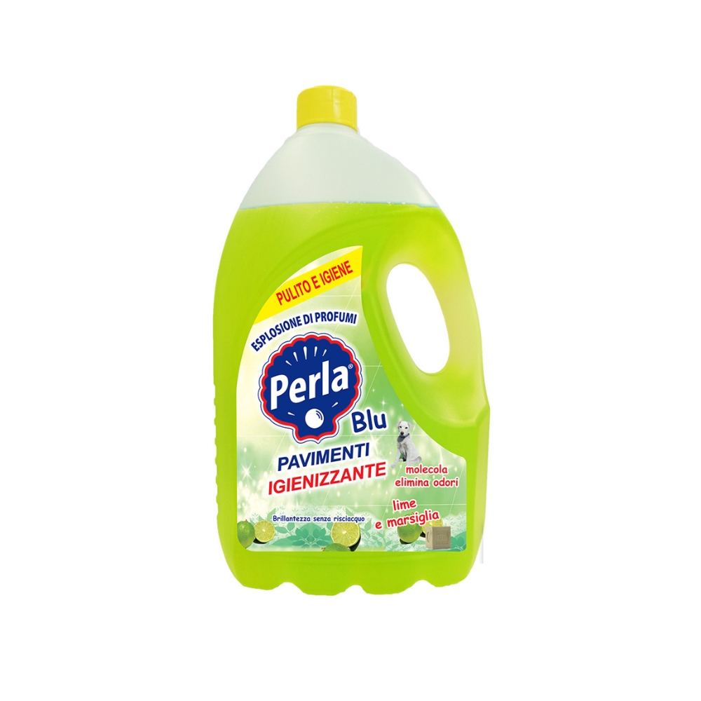 PERLA - DETERGENTE PAVIMENTI LIME E MARSIGLIA - 4L