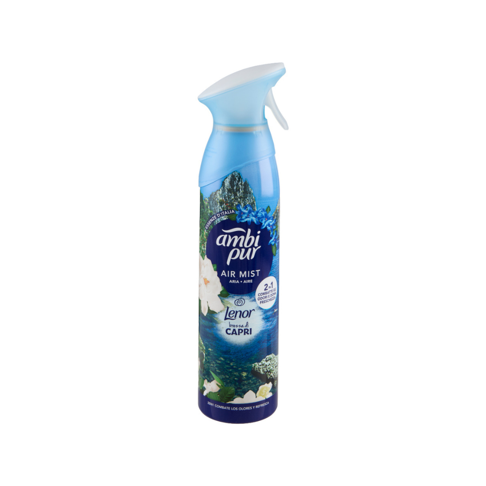 AMBIPUR - AIR MIST SPRAY AMBIENTE LENOR BREZZA DI CAPRI - 185ML