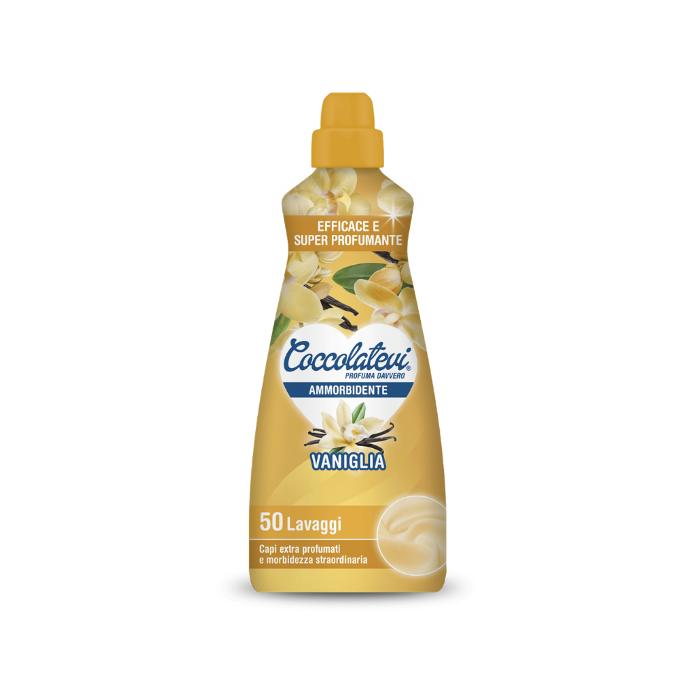 COCCOLATEVI - AMMORBIDENTE PROFUMATO VANIGLIA 50 LAVAGGI - 1,25L